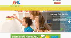 Desktop Screenshot of abclearningcenterfl.com